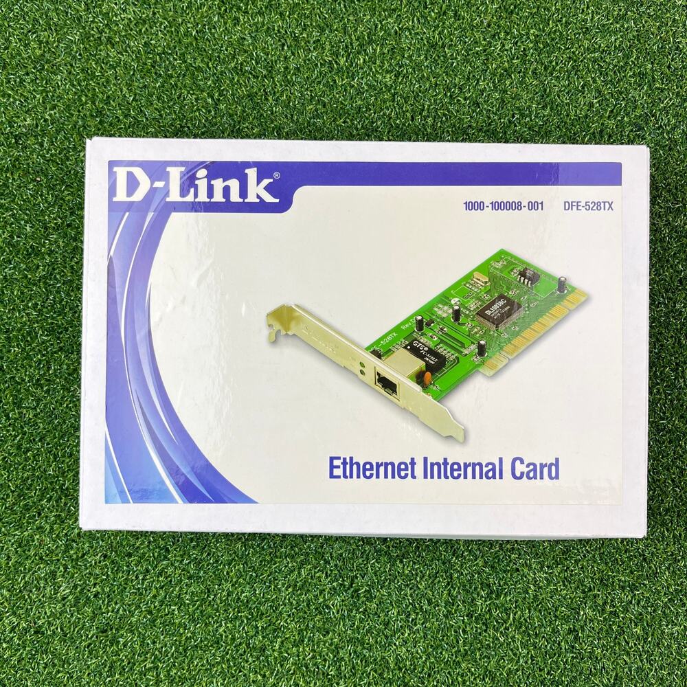 D-Link DFE-528TX PCI Bus 10-100mbps Fast Ethernet Adapter